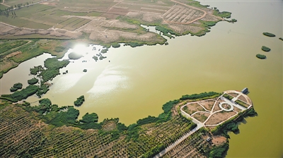 <p>　　　　天湖。（本版文圖均由中寧縣文化旅游廣電局提供）</p>