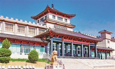 <p>　　　　固原博物館。</p>